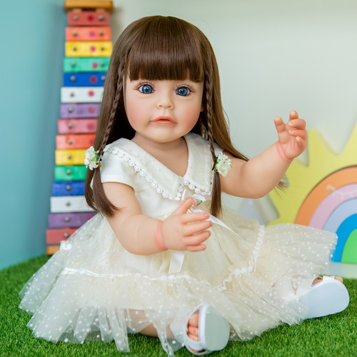 (bn) Bebé Renacido En 3d De Aspecto Real Para Muñeca Soft Vi
