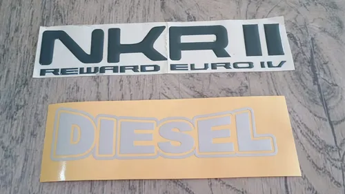 Calcomanias Nkr 2 Reward Sticker Resinado+tapa Combusti X 2