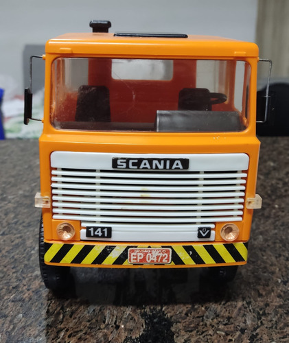 Miniatura Scania Lk141 Elka Com Prancha E Escavadeira (Usado)