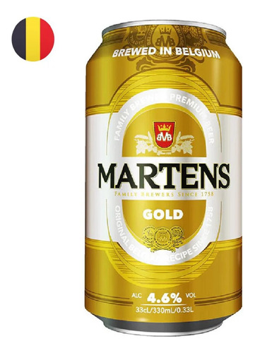 Cerveza Martens Gold Regular 330ml Lata