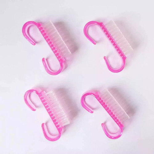 12pzs Mini Cepillos Uñas Limpieza Manicure Higiene Verduras