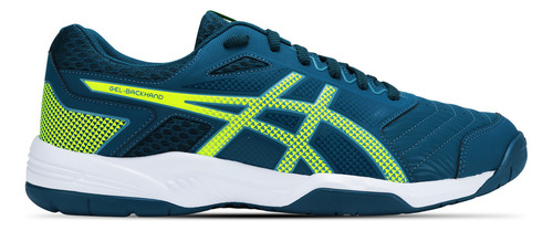 Zapatillas Asics Gel-backhand Tenis Hombre Negro