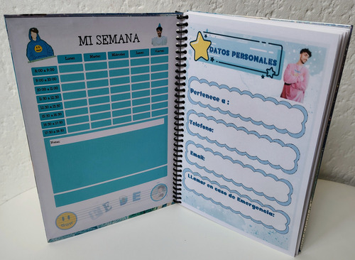 Libreta Fede Vigevanni Club Misterio Azul (Usado)