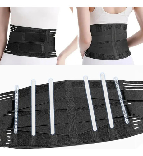 Cinturón De Soporte Ajustable Para La Espalda