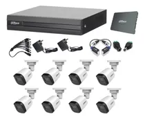 Comprar Kit Seguridad Dahua 8 Canales Dvr Xvr 1080n Full Hd + Camaras + Disco + Fuentes