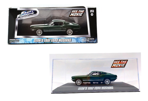 Sean's Ford Mustang 1967 Fast & Furious 1:43 Greenlight