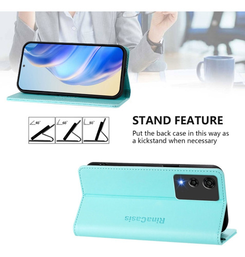 Funda Magnética De Cuero For Cubot A10/cubot Note 40/cubot