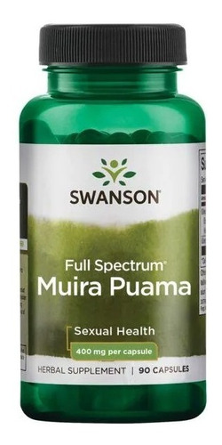 Raiz De Muira Puama 90 Caps  400mg 