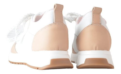 Imagen 7 de 8 de Zapatillas Urbanas De Cuero De Mujer Livianas Laki - Ferraro