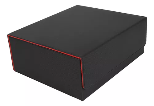 CAJA DE ALMACENAJE DE CARTAS GRANDE - ROJO