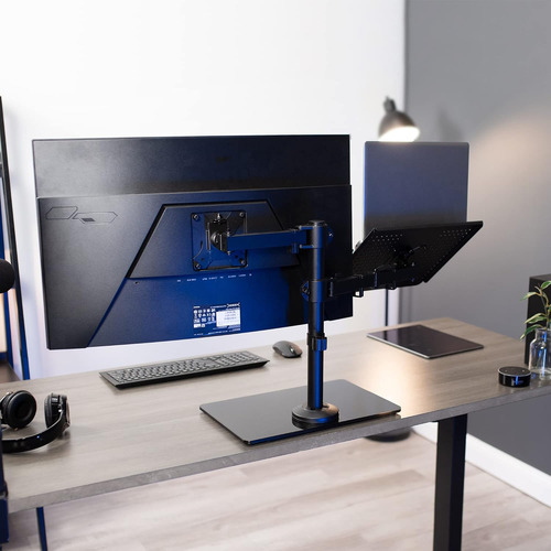 Soporte De Monitor Vivo Con Bandeja Soporte Para Laptop