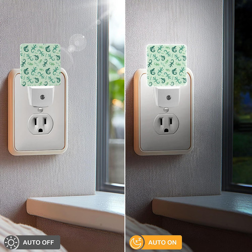 Lámpara De Luz Nocturna Led Con Sensor Inteligente De Anoche