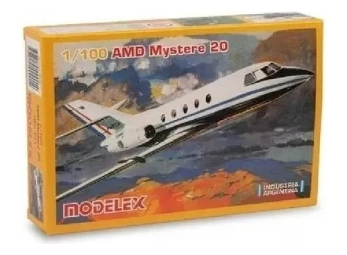 Modelex Maquetas Para Armar Escala 1/100 Dassault Mystere 20