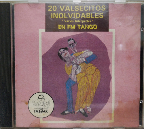 Varios Artistas  20 Valsecitos Inolvidables En Fm Tango Cd
