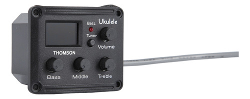 Preamplificador Ukelele Uke Piezo Pickup, Ecualizador De 3 B