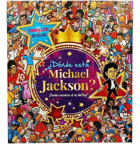 Libro Busca Y Encuentra ¿ Dónde Está Michael Jackson? 