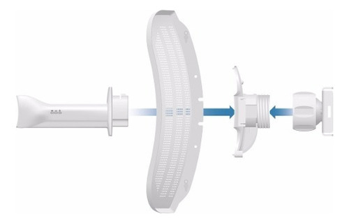 Antena Ubiquiti Lite Beam Gen2 Lbe-5ac-gen2-br 23dbi 450mbps