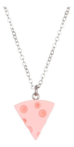 Xun Zhe Collar Con Colgante En Forma De Queso Dulce, Lindo T