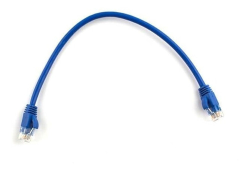Cable De Red Patch Cord Cat6 Nexxt De 3 Pies Color Azul 