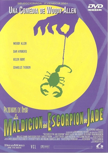 La Maldición Del Escorpión De Jade - Woody Allen Dvd