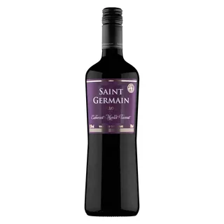 Vinho tinto suave Tannat, Cabernet, Merlot Saint Germain adega Cooperativa Vinícola Aurora 750 ml