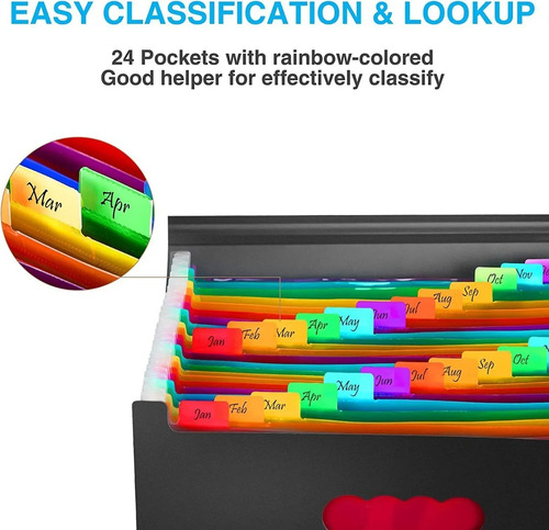 Organizador De Dados De 24 Camadas, Organizador De Pastas, B