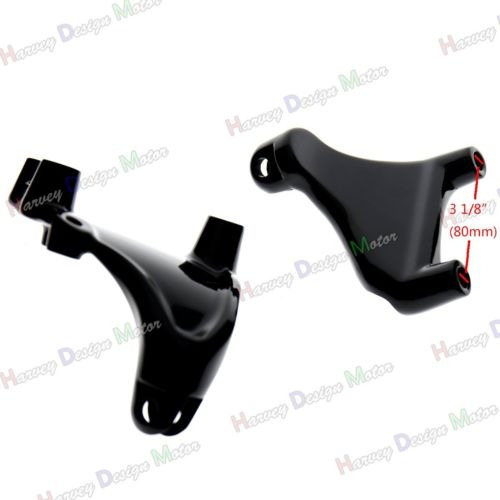 Imagen 2 de 4 de Kit De Montaje En Estriberas Pasajero Trasero Negro Del Lust