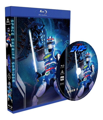 Blu-ray Trilogia Policiais Do Espaço: Gavan-sharivan-shaider