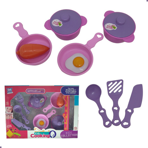 Panelinhas De Brinquedo Kit Cozinha Infantil Completa Oferta