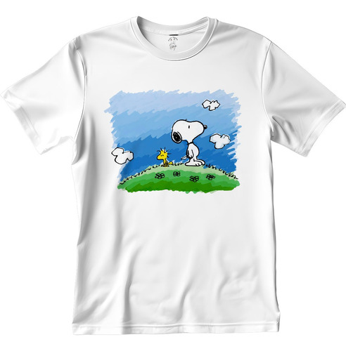 Snoopy Charlie 2 Brown Caricaruta - Dtg - Buena Polera