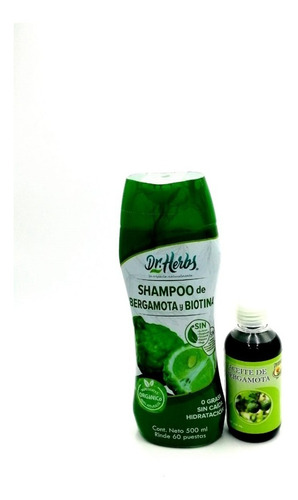 Shampoo De Bergamota, Aceite Gratis!!