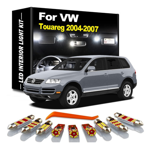Kit Led Interior Canbus Volkswagen Touareg Mk1 2004 - 2007