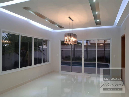 Imagem 25 de 30 de Sobrado Com 4 Dormitórios À Venda, 395 M² Por R$ 2.200.000 - Alphaville Nova Esplanada I - Votorantim/sp, Próximo Ao Shopping Iguatemi. - So0173