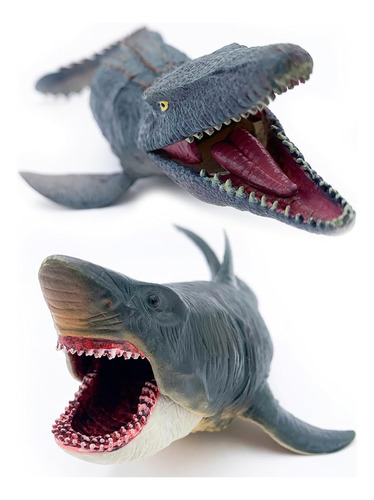 Higherbros Mosasaurus Shark Toys Con Mandíbulas Que Se Puede