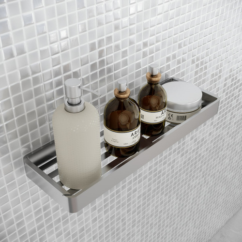 Kit Acessórios Para Banheiro Inox E Cromado Brilho 6 Peças