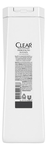 Shampoo Anticaspa Hidratação Intensa 200ml Clear