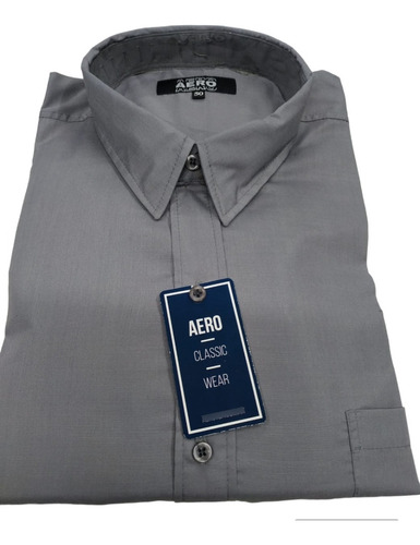 Camisa Especial Hombre Lisas Mangas Largas Aero  T.48/54-.