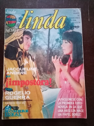 Rogelio Guerra Y Jacqueline Andere En Fotonovela Linda 1969