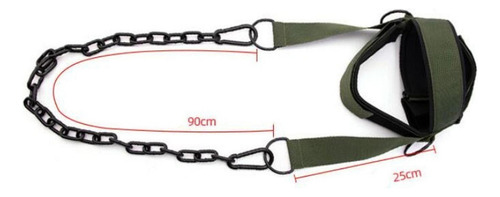 X Arnés De Entrenamiento De Cuello Con Cadena De Metal Para