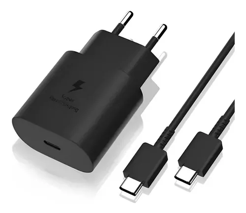 Cargador USB-C De Pared Con Cable Carga Rapida 45W Para Samsung Galaxy S23  Ultra