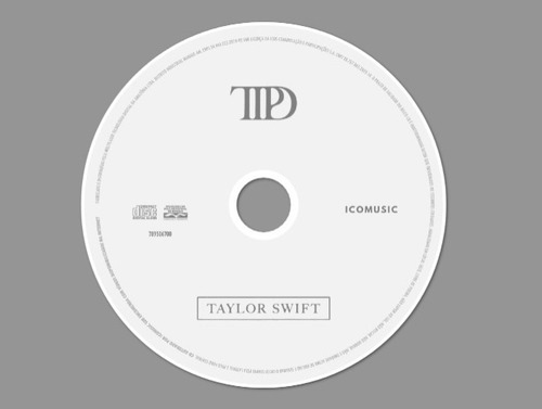 Cd Taylor Swift - The Tortured Poets Department (fan Made)