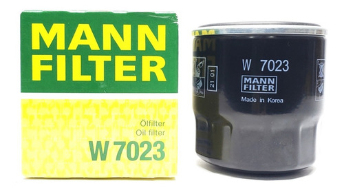 Filtro Aceite W7023 Mann Filter Accent I10 I20 Morning Rio