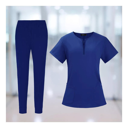 Xik Uniforme De Enfermería Para Mujer, Traje Para Centro De