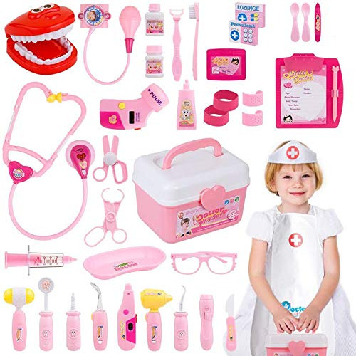 Toy Doctor Kit, 37 Piezas Niños, Juguetes De Simulaciã...