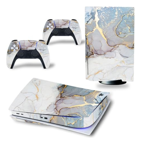 Paquete De Pegatinas Para Ps5: Protege Tu Consola Y Controla