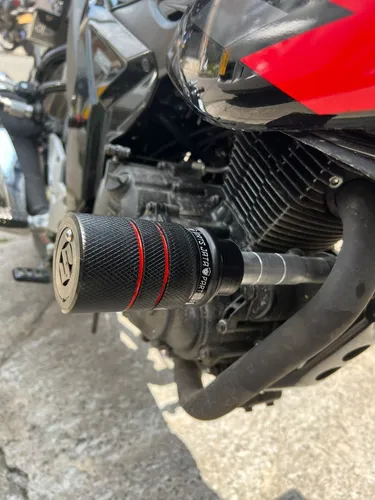 Combo Slider Motor + Slider Exosto Gixxer 150 Fi O Carburada