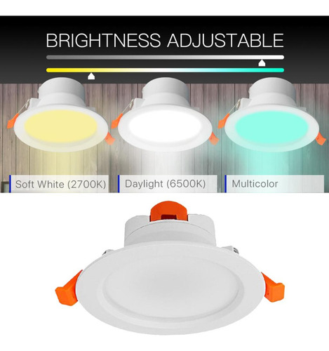 Wi-fi Inteligente Led Spot Light Bulb Downlight Dimmable 7w