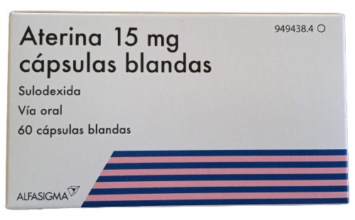 Aterina 15 Mg Capsulas Blandas (sulodexida)