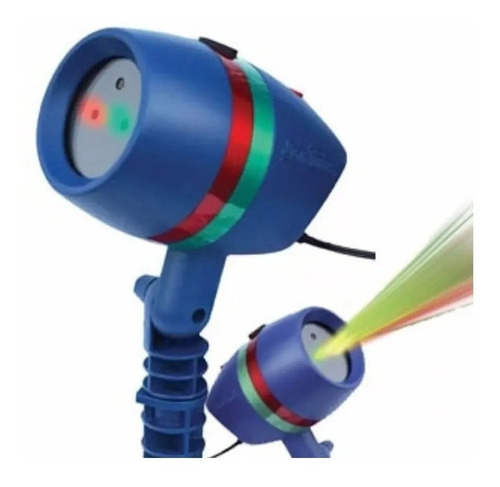 Imagen 2 de 8 de Luz Laser Exterior Extaca Luces Navidad Lluvia