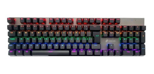 Imagem 2 de 2 de Teclado Mecanico Gamer Led Rainbow Switch Outemu Red - Oex